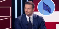 Bardella drapeau européen Élysée
